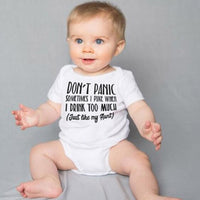 Toddler My Aunt Says Im Perfect Letter Print onesie