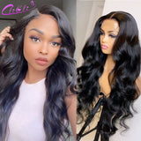 Body Wave Lace Front Wig Human Hair Body Wave Frontal Wig Pre Plucked 4X4 Closure Wig Peruvian Bodywave Remy 30 Inch Hd Lace Wig - Divine Diva Beauty