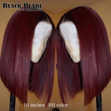 99j Straight Lace Front Wig Human Hair Preplucked Wigs Short Wigs Human Hair Remy Bob Wig Malaysian Lace Front Wigs