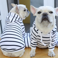 pet Fleece Stripe clothes