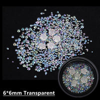 Caviar Beads Crystal Tiny Rhinestones For Manicure Glass Balls Micro Bead For Nail Decorations DIY Charms Nail Art