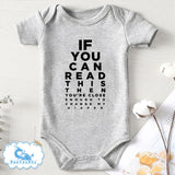 infant  baby If You Can Read This Then You May Change My Diaper onesie bby