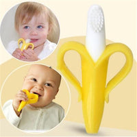 Baby Silicone Training Toothbrush bby