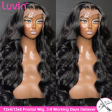 250 Density 30 40 inch Body Wave 13x6 Lace Front Human Hair Wigs Brazilian Remy 4x4 Lace Closure Frontal Wig