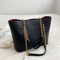 Big PU Leather Shoulder Bags purse