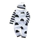 Newborn Baby Boy jumper Cotton Long Sleeve Little Brother Infant Clothing Pajamas bby