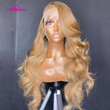 Honey Brown13x6 Lace Frontal Human Hair Wigs 5x5 Lace Closure Body Wave Wig 13x4 Lace Front Wig Pre Plucked