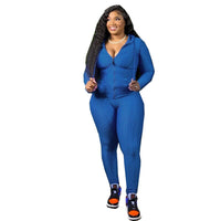 Plus Size avail  XL-5XL two Piece Set Women tracksuit Sweatshirt Sweatpants joggers - Divine Diva Beauty
