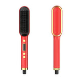 New Hair iron Hot Comb Anti-scalding Ceramic Hair Curler Multi-speed Electric Comb Curling Iron Hairbrush