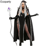 Halloween Evil Witch Cosplay Costume Sorceress