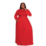 Plus Size avail 2 Piece Set long sleeve set