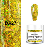 Base Gel Top Gel For Nail Dip Powder Air Dry Nail Dipping Systems for Nail Art Decoration Glitter Sequins Powder