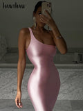 One Shoulder Bodycon dress