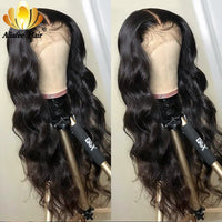 Highlights Orange Blonde Body Wave Wig 13x4 Lace Frontal Human Hair Wigs Transparent PrePlucked 5X5 Lace Closure Wig