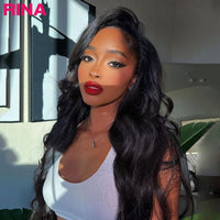 13x6 Lace Frontal Red With Pink colored Body Wave Lace 5x5 Lace Closure Wig With Baby Hair Wigs Human Hair Wigs Transparent Lace - Divine Diva Beauty