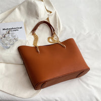 Big PU Leather Shoulder Bags purse