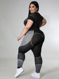 Plus Size avail Women Clothing Tracksuit Top and Pant Two Piece Sets - Divine Diva Beauty