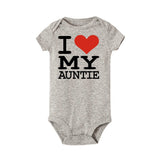 Toddler My Aunt Says Im Perfect Letter Print onesie