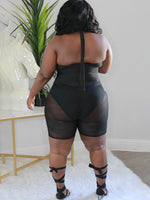 Lingerie Set Halter Bodysuit plus size avail - Divine Diva Beauty
