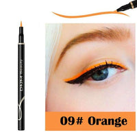 12 Colors Eyeliner Liquid Pencil Waterproof Easy To Wear Make Up Matte Eye Liner Blue Red Green White Gold Brown Eyliner