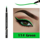 12 Colors Eyeliner Liquid Pencil Waterproof Easy To Wear Make Up Matte Eye Liner Blue Red Green White Gold Brown Eyliner