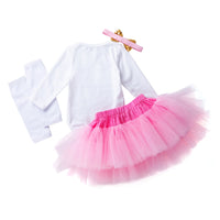 1st Birthday Baby Girl Clothing  Tutu Leg warmers 4pc bby