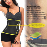 Body Shapers Slim Waist Trainer for Women Neoprene Sauna Strap Fat Burning Waist Belt Cincher Girdles Slimming Shapewear