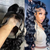 360 Full Lace Wig Human Hair Pre Plucked Body Wave Lace Front Wigs Hd 5x5 Closure 13x6 Loose Deep Wave Frontal Wig