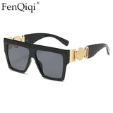 Trendy Designer Square Frame Gradient Ladies Sun Glasses