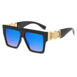 Trendy Designer Square Frame Gradient Ladies Sun Glasses