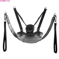 Top Load-bearing Dual Layers Leather Multifunction sex Hammock Swing Chair Furniture