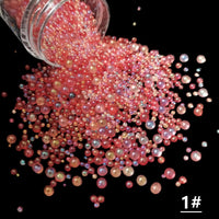 Caviar Beads Crystal Tiny Rhinestones For Manicure Glass Balls Micro Bead For Nail Decorations DIY Charms Nail Art