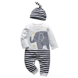 Newborn Baby Boy jumper Cotton Long Sleeve Little Brother Infant Clothing Pajamas bby