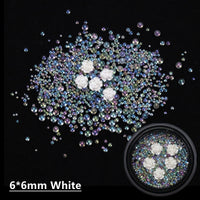 Caviar Beads Crystal Tiny Rhinestones For Manicure Glass Balls Micro Bead For Nail Decorations DIY Charms Nail Art