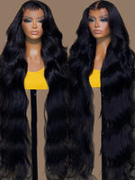 Body Wave 13x4 HD Lace Frontal Wig 7X5 Glueless Wig Human Hair Ready to Wear Wavy Lace Front Human Hair Wig Preplucked