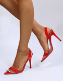 PVC Pumps Women Shoes High Heels pumps