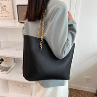 Big PU Leather Shoulder Bags purse