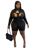 Two Piece Set Woman Long Sleeve Plus Size avail Sets