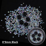 Caviar Beads Crystal Tiny Rhinestones For Manicure Glass Balls Micro Bead For Nail Decorations DIY Charms Nail Art