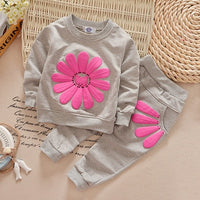 Baby Girl Clothes Cute O-neck Long Sleeved outfit Clothing bby