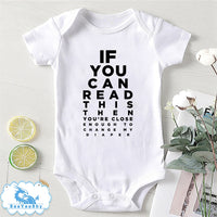 infant  baby If You Can Read This Then You May Change My Diaper onesie bby