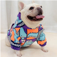 Dinosaur Small Dog Clothes hooded Puppy Outfits pet