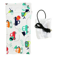 USB Milk Water Warmer Mother And Baby Travel Stroller Insulated Bag Nursing Bottle Heater bby