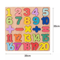 Montessori Baby  Kids 3D Wooden Puzzles Early Learning Baby Games bby
