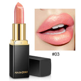 9 Colors Nude Glitter Lipsticks Waterproof Makeup Velvet Matte Lipstick Long Lasting Mermaid Sexy Red Shimmer Lip Stick Cosmetic