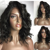 Short Loose Deep Wave 360 Lace Frontal Wig For Women Glueless Bob Wig 13x6 Lace Front Wig Human Hair Remy Brazilian - Divine Diva Beauty