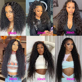 13x6 Hd Lace Frontal Wig Loose Deep Wave Wigs Curly Human Hair 40 Inch  Hair Deep Water Wave Lace Front Wig - Divine Diva Beauty