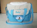 Diaper Bag Tote Baby Girl Boy Diaper Bag 1 - 5 PCS Large Travel Hospital Diaper Bag with Changing Pad Travel Mat Station BBY