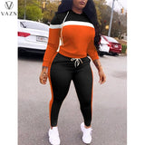 Spring Solid Nature High-end Hoodies Sportswear Casual Young Overalls Full Sleeve Cloth +Long Pants Women 2 Piece Set