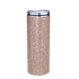 Shining Diamond Thermos Bottles Stainless Steel Tumblers with Straw Portable Water Bottle